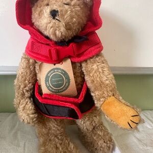 Rare Steiger’s Boyd’s Bears plush Archive Collection #65/5000 with Red Hood